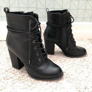Black Leather Boots